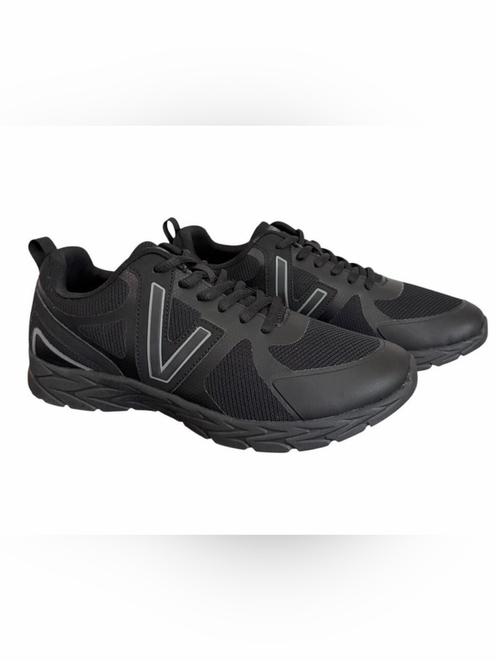 Vionic Miles II Sneaker Black Women’s 8 Walking Comfort Orthotic Shoes NEW